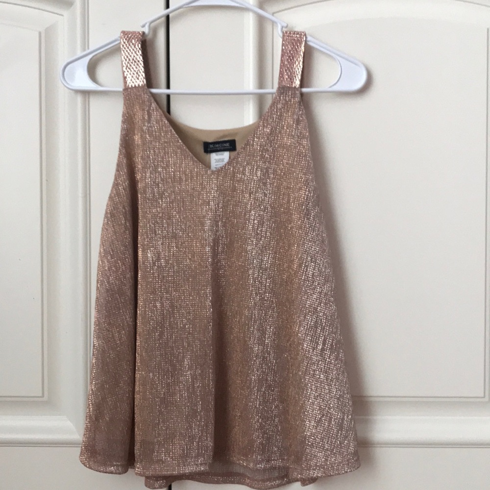 Rose Gold Party Tank Top